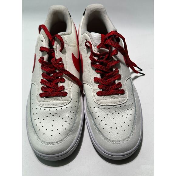 Size 11.5 - Nike Court Vision Low Sail University Red 2021 - Picture 4 of 7